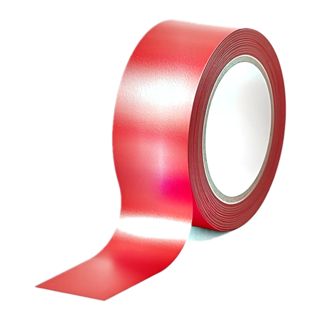 Rollo de cinta de sellado de seguridad de color rojo